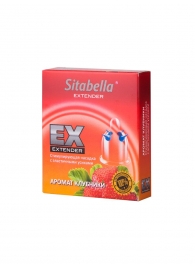 Стимулирующая насадка Sitabella Extender  Клубника - Sitabella - купить с доставкой в Красногорске