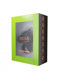 Черное эрекционное кольцо Lingus с вибрацией - Adrien Lastic - в Красногорске купить с доставкой