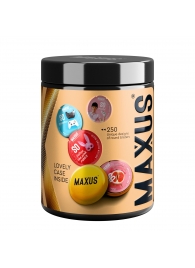 Точечные презервативы MAXUS 2000 Amazing Dots с железным кейсом - 12 шт. - Maxus - купить с доставкой в Красногорске