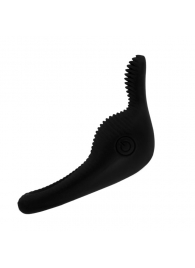 Чёрное эрекционное виброкольцо Thimble - Baile - в Красногорске купить с доставкой