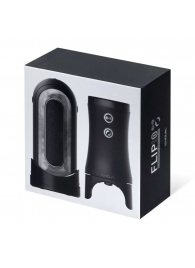 Набор Tenga Flip Zero Electronic Vibrotation: мастурбатор с вибрацией и устройство вращения - Tenga - в Красногорске купить с доставкой