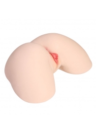 Мастурбатор-полуторс с двойным слоем материала и вибрацией Jenny Onahole Real Hips - KOKOS - в Красногорске купить с доставкой