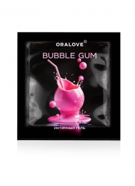 Саше съедобной оральной смазки OraLove с ароматом бабл-гам - 3 гр. - Биоритм - купить с доставкой в Красногорске