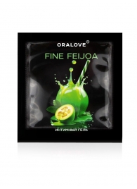 Саше съедобной оральной смазки OraLove с ароматом фейхоа - 3 гр. - Биоритм - купить с доставкой в Красногорске