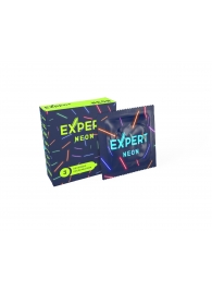 Светящиеся в темноте презервативы Expert Neon - 3 шт. - Expert - купить с доставкой в Красногорске