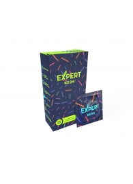 Светящиеся в темноте презервативы Expert Neon - 15 шт. - Expert - купить с доставкой в Красногорске