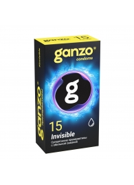 Супертонкие презервативы Ganzo Invisible - 15 шт. - Ganzo - купить с доставкой в Красногорске