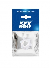 Стимулирующая насадка на пенис с несколькими видами рельефа - Sex Expert - в Красногорске купить с доставкой