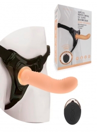 Женский вибрострапон со съемной насадкой и пультом ДУ - Erokay - купить с доставкой в Красногорске