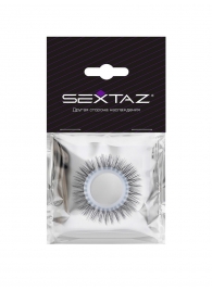 Круглое эрекционное кольцо с «ресничками» - Sextaz - в Красногорске купить с доставкой