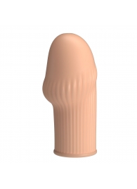 Телесная насадка на пенис Huel - 9 см. - Baile - в Красногорске купить с доставкой