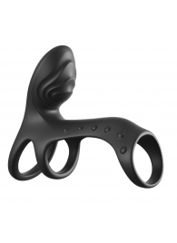 Черная насадка на пенис Ultimate Couples Cage Pro - Pipedream - в Красногорске купить с доставкой