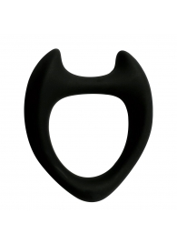 Черное эрекционное кольцо с рожками Wooomy Toro M - Adrien Lastic - в Красногорске купить с доставкой