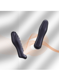 Сливовая силиконовая насадка на пенис с подхватом Manwan Ryzer - Manwan - в Красногорске купить с доставкой