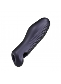 Сливовая силиконовая насадка на пенис с подхватом Manwan Ryzer - Manwan - в Красногорске купить с доставкой