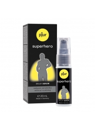Пролонгатор-сыворотка pjur Superhero Delay Serum - 20 мл. - Pjur - купить с доставкой в Красногорске