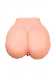 Реалистичный мастурбатор в форме попки с 2 любовными входами - No Name - в Красногорске купить с доставкой