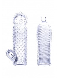 Набор из 2 прозрачных насадок на член Seductive Tickler Sleeves - NMC - в Красногорске купить с доставкой