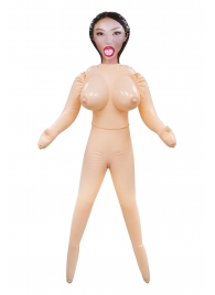 Телесная надувная секс-кукла с пышным бюстом - NMC - в Красногорске купить с доставкой