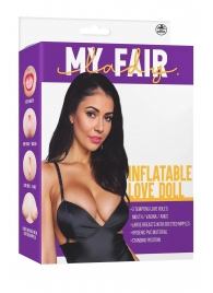 Телесная надувная секс-кукла с 3 любовными отверстиями - NMC - в Красногорске купить с доставкой