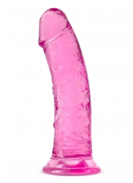 Розовый фаллоимитатор Roar N’ Ride - 20,3 см. - Blush Novelties