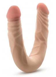 Телесный двусторонний фаллоимитатор 14 Inch Double Dong - 35,6 см. - Blush Novelties
