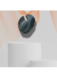 Серый сквозной мастурбатор с вибрацией Manwan Starter - Manwan - в Красногорске купить с доставкой