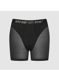 Трусики-шорты для фиксации насадок Strap-on-me Harness Lingerie Halo - size S - Strap-on-me - купить с доставкой в Красногорске