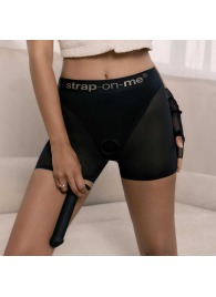 Трусики-шорты для фиксации насадок Strap-on-me Harness Lingerie Halo - size M - Strap-on-me - купить с доставкой в Красногорске