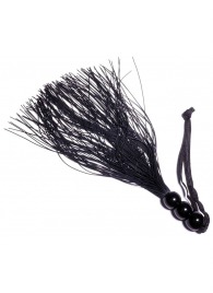 Черная силиконовая плетка - 25,4 см. - Boys of Toys - купить с доставкой в Красногорске