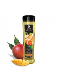 Массажное масло для тела Luscious Mango с ароматом манго - 240 мл. - Shunga - купить с доставкой в Красногорске