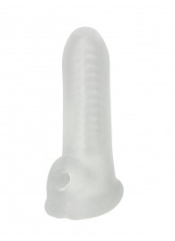 Белый фаллоудлинитель Striker - 13,5 см. - Lola Games - в Красногорске купить с доставкой