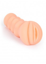 Телесный мастурбатор-вагина с эрекционными кольцами в комплекте - Sexy Girl - в Красногорске купить с доставкой