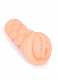 Телесный мастурбатор-вагина с вибропулей и эрекционными кольцами в комплекте - Sexy Girl - в Красногорске купить с доставкой