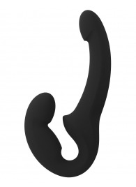 Черный безремневой страпон Share Lite - Fun Factory - купить с доставкой в Красногорске