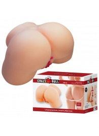 Телесный мастурбатор с 2 любовными отверстиями Olivia - Baile - в Красногорске купить с доставкой