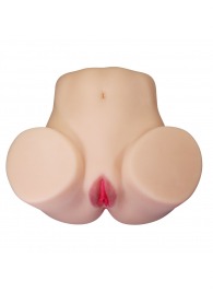 Телесный мастурбатор Julia с 2 любовными каналами - Baile - в Красногорске купить с доставкой