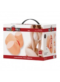 Телесный мастурбатор Liora с вибрацией - Baile - в Красногорске купить с доставкой