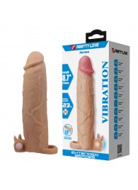 Телесная насадка на пенис Xerxes - 22 см. - Baile - в Красногорске купить с доставкой