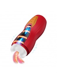 Интерактивный мастурбатор Solara с нагревом, вибрацией и поступательными движениями - Shots Media BV - в Красногорске купить с доставкой