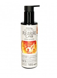 Съедобный лубрикант на водной основе Pleasure Lab с ароматом крем-брюле - 185 мл. - Pleasure Lab - купить с доставкой в Красногорске