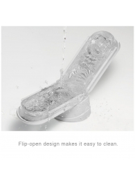 Белый мастурбатор FLIP 0 (ZERO) - Tenga - в Красногорске купить с доставкой