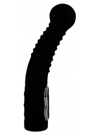 Чёрный стимулятор простаты с ротацией Prostate Twister - 20 см. - Orion - в Красногорске купить с доставкой