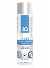 Охлаждающий лубрикант на водной основе JO Personal Lubricant H2O COOLING - 120 мл. - System JO - купить с доставкой в Красногорске