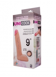 Фаллическая насадка Харнесс UNICOCK 9  - 24 см. - LOVETOY (А-Полимер) - купить с доставкой в Красногорске