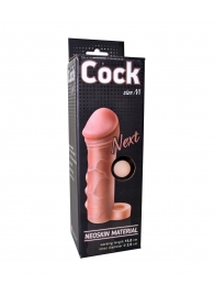 Фаллоудлинитель с кольцом COCK size M - 15 см. - LOVETOY (А-Полимер) - в Красногорске купить с доставкой