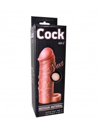 Фаллоудлинитель с кольцом COCK size L - 16,5 см. - LOVETOY (А-Полимер) - в Красногорске купить с доставкой