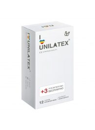 Разноцветные ароматизированные презервативы Unilatex Multifruit  - 12 шт. + 3 шт. в подарок - Unilatex - купить с доставкой в Красногорске