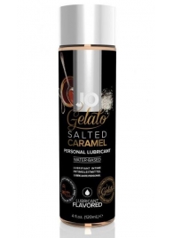 Лубрикант с ароматом солёной карамели JO GELATO SALTED CARAMEL - 120 мл. - System JO - купить с доставкой в Красногорске