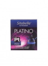 Стимулирующая насадка с усиками и шипиками Platino  Ураган - Sitabella - купить с доставкой в Красногорске